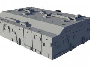 hangar 3D Model