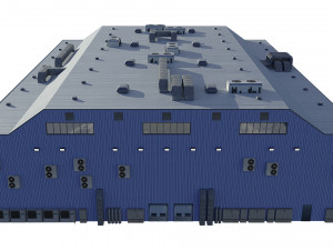 hangar Modelo 3D