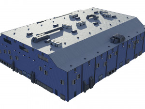 hangar Modelo 3D
