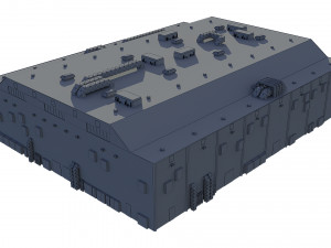 hangar Modelo 3D
