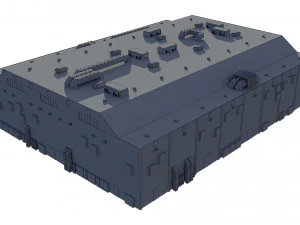 hangar 3D Model