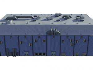 hangar Modelo 3D