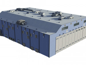 hangar Modelo 3D