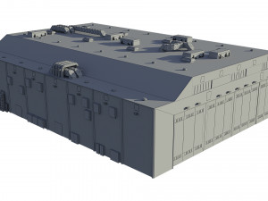 hangar Modelo 3D
