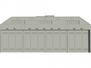 hangar Modelo 3D