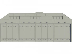 hangar 3D Model
