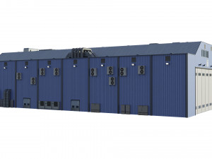 hangar Modelo 3D