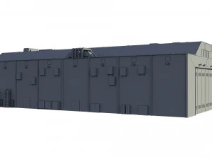 hangar 3D Model