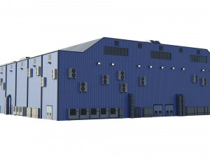 hangar Modelo 3D
