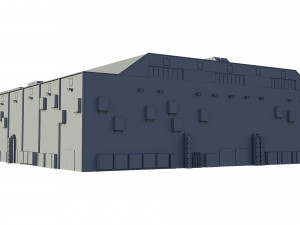 hangar Modelo 3D