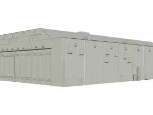 hangar 3D Model
