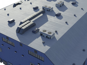 hangar Modelo 3D