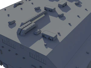 hangar 3D Model