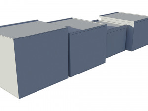 commercial storefront shopfront shop retail city 3D Model
