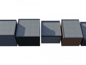 commercial storefront shopfront shop retail city 3D Model