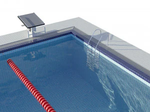 swimming pool olympic size 3D Model