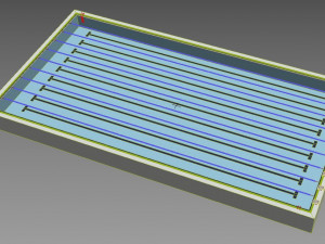 swimming pool olympic size 3D Model