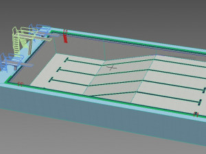 swimming pool 3D Model
