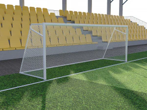 soccer football field 3D Model