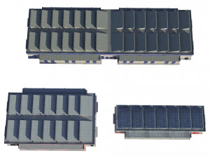 industrial buildings model pack 3D Model