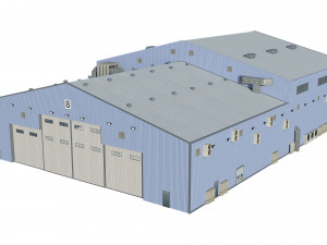 hangar 3D Model