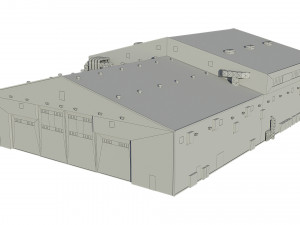 hangar 3D Model