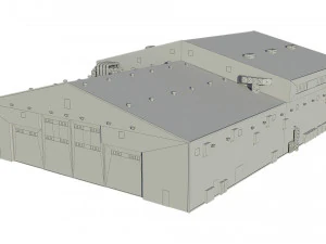 hangar 3D Model