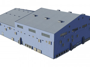 hangar 3D Model