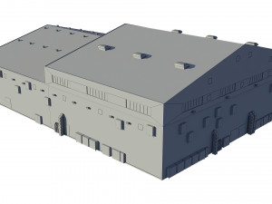 hangar 3D Model