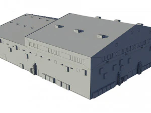 hangar 3D Model