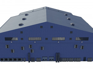 hangar 3D Model