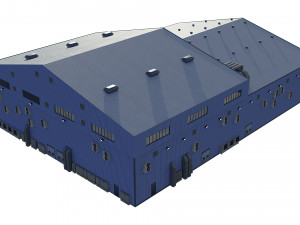 hangar 3D Model
