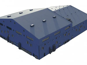 hangar 3D Model