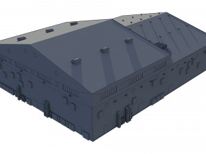 hangar 3D Model