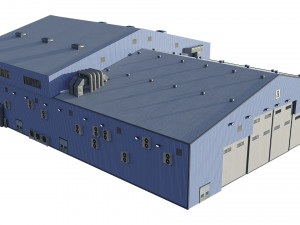 hangar 3D Model