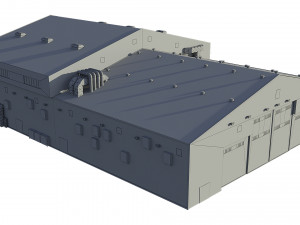 hangar 3D Model
