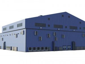 hangar 3D Model