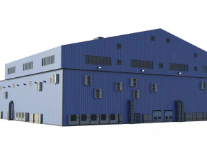 hangar 3D Model