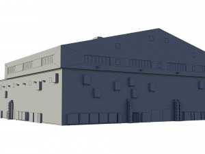 hangar 3D Model