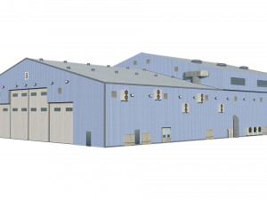 hangar 3D Model