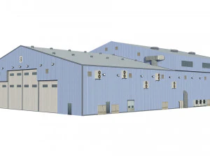 hangar 3D Model