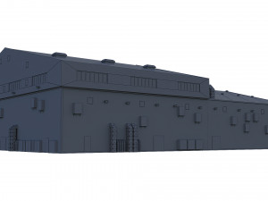 hangar 3D Model