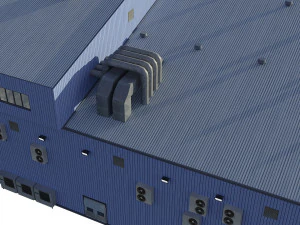 hangar 3D Model