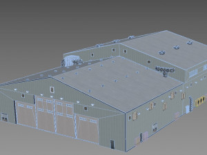 hangar 3D Model