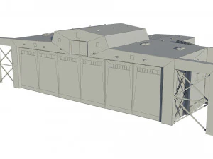 hangar 3D Model