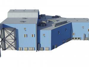 hangar 3D Model