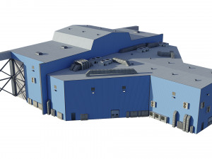 hangar 3D Model