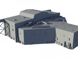 hangar 3D Model