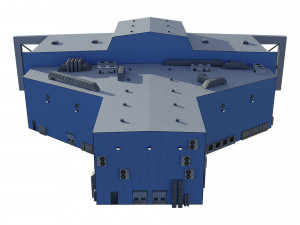 hangar 3D Model