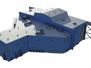 hangar 3D Model